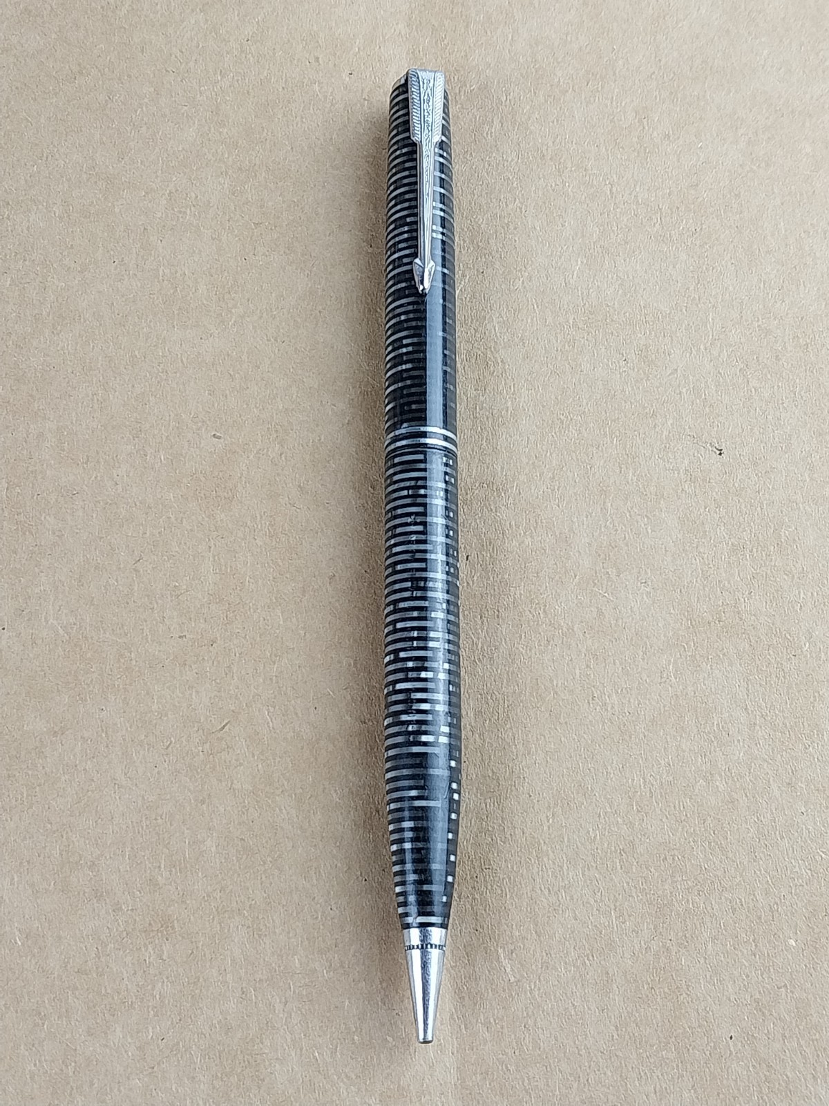 Vintage Parker Vacumatic Silver Pearl Mechanical Pencil