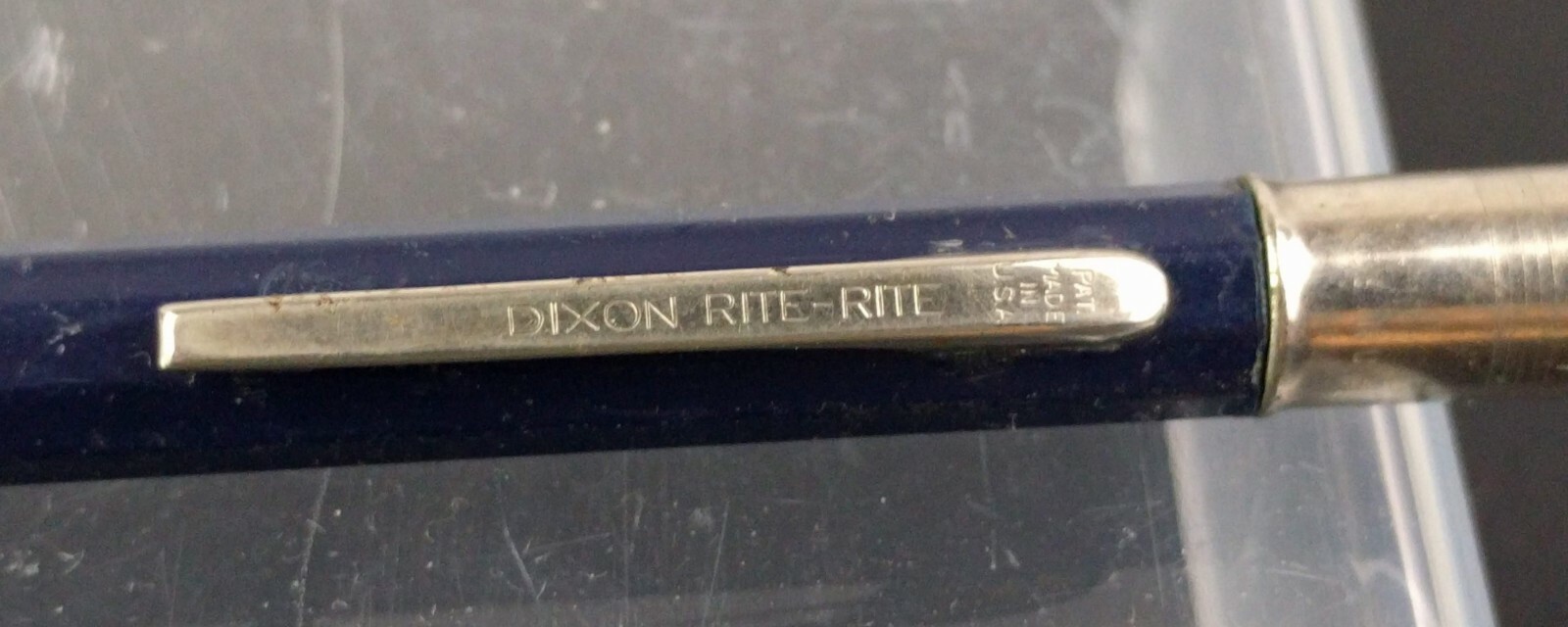 Vintage Black Dixon Rite Rite Mechanical Pencil Writing Drafting Collectible