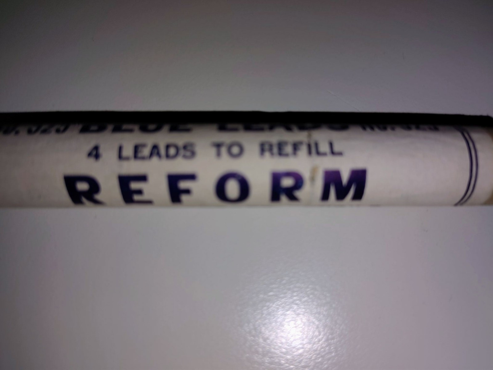 4-NOS Vintage Eberhard Faber Reform Mechanical Marking Pencil Leads Blue No. 525