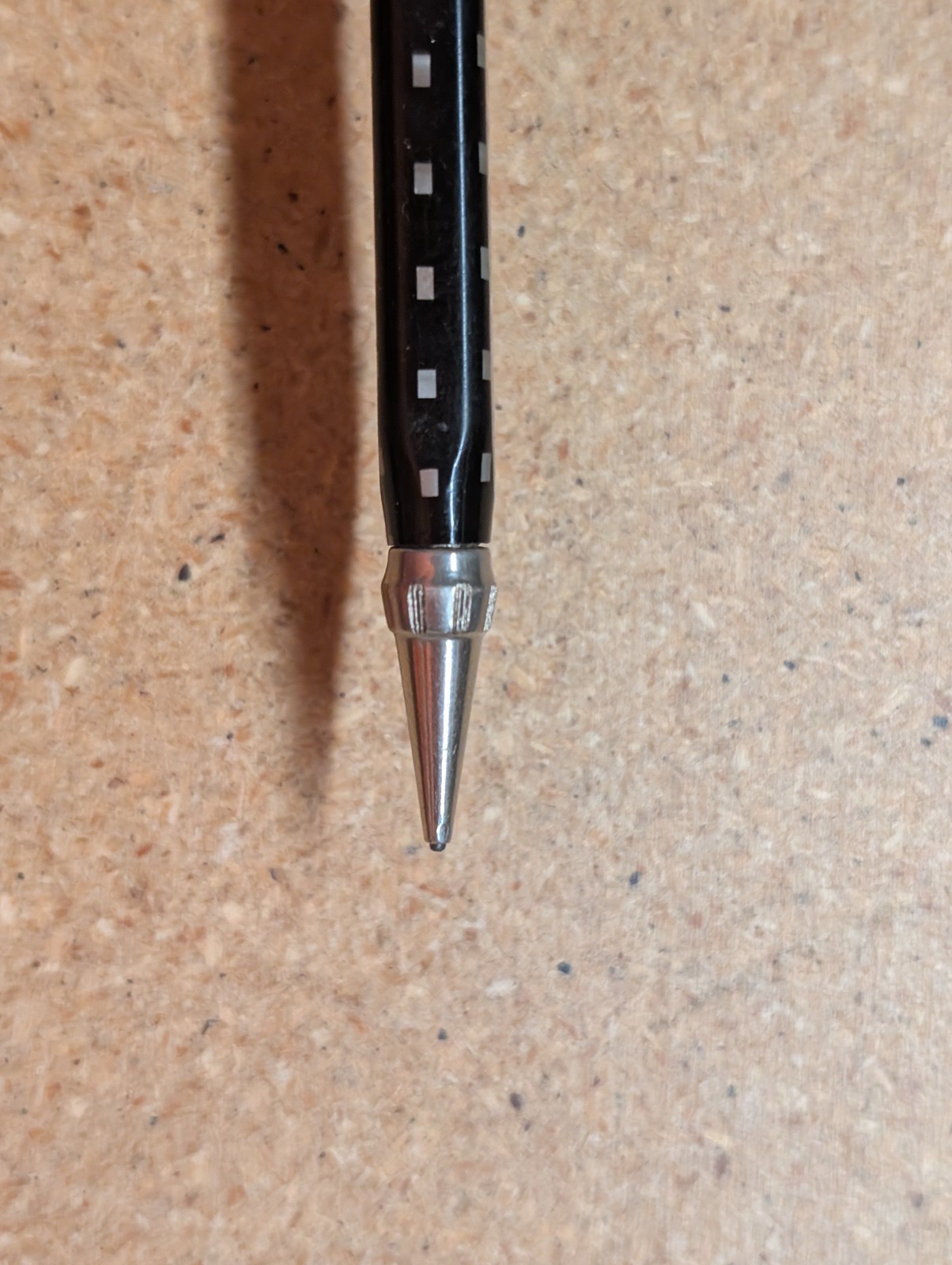 Wahl-Eversharp Square 4 Mechanical Pencil Twist Actuation Black White Squares