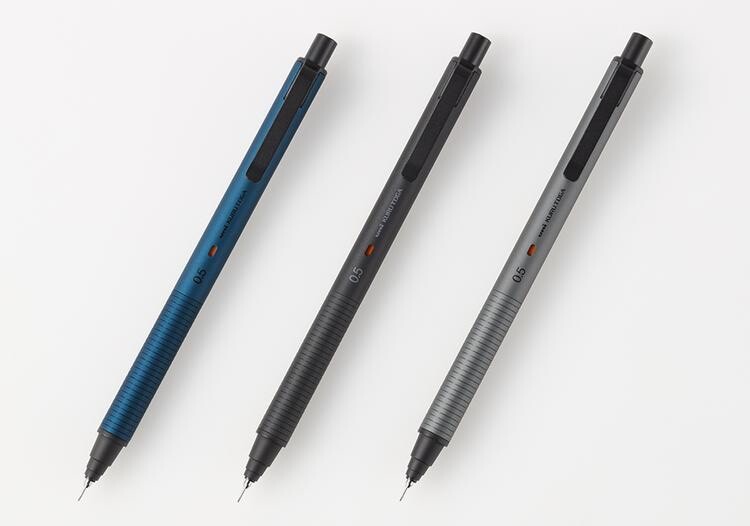 Kuru Toga Metal Nocturne Black 0.5mm Mechanical Pencil -NEW-