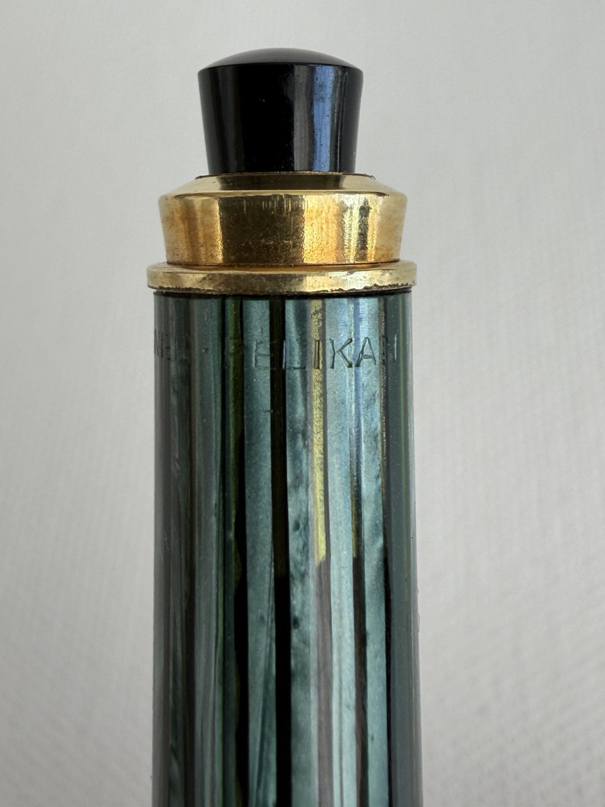 Pelikan 450 Mechanical Pencil In Green Striped & Black Günther Wagner Design