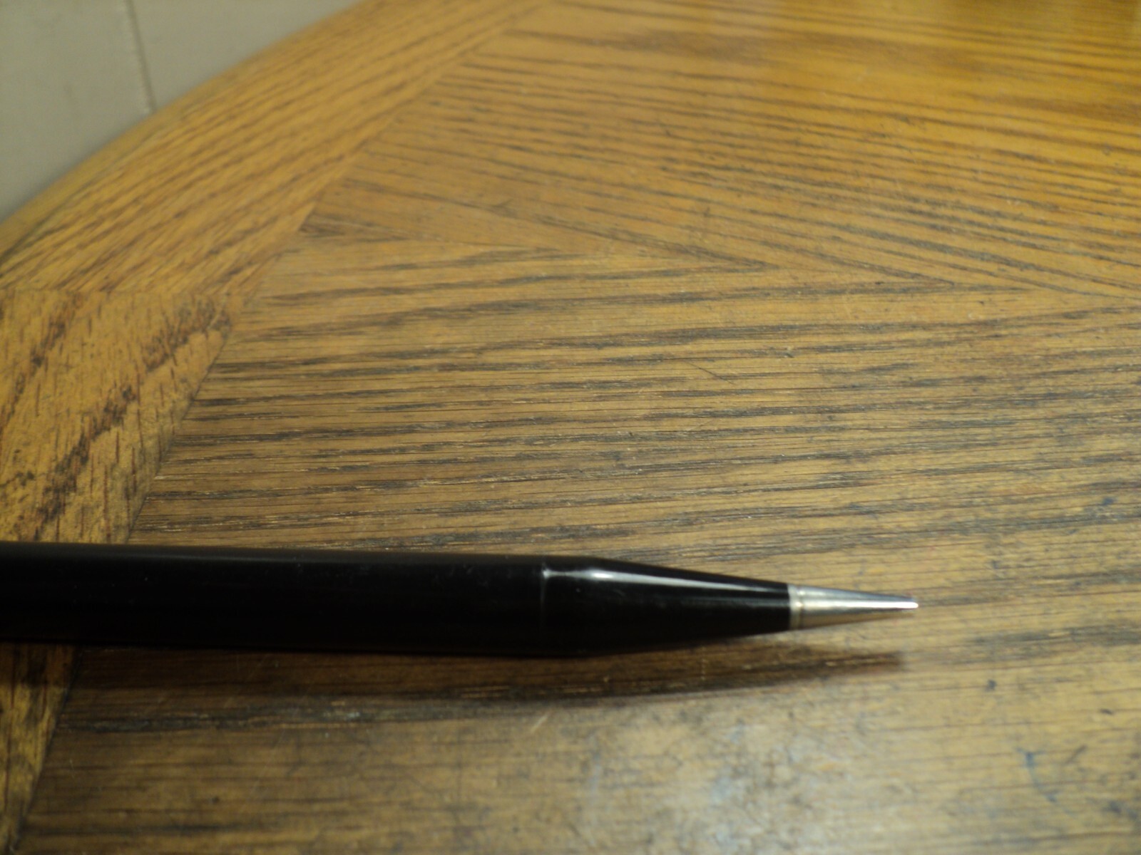 Vintage Autopoint Mechanical Pencil Black Body & Tip 5-11/16″ Long