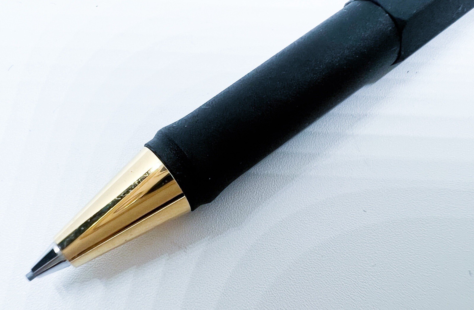 NOS Rotring newton Gold Black Mechanical Pencil 0.7 Double Push Rare