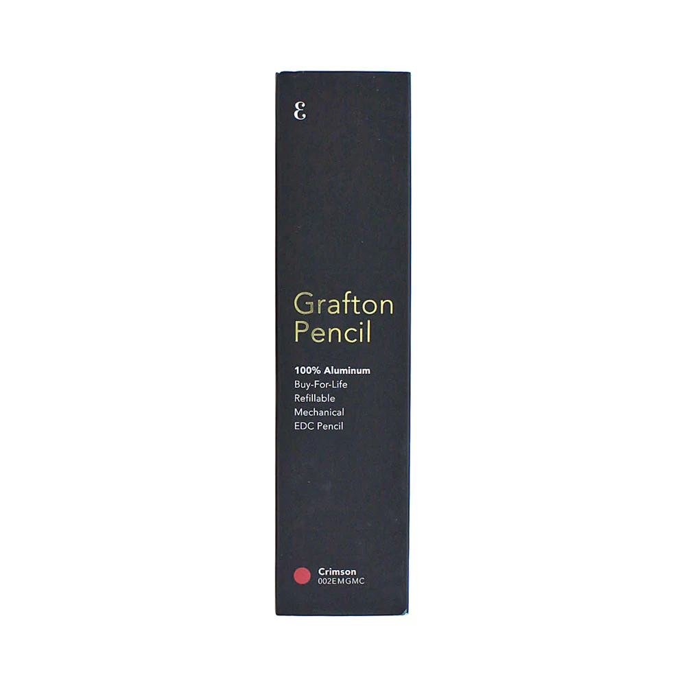 Everyman Grafton Mechanical Pencil, Crimson Red