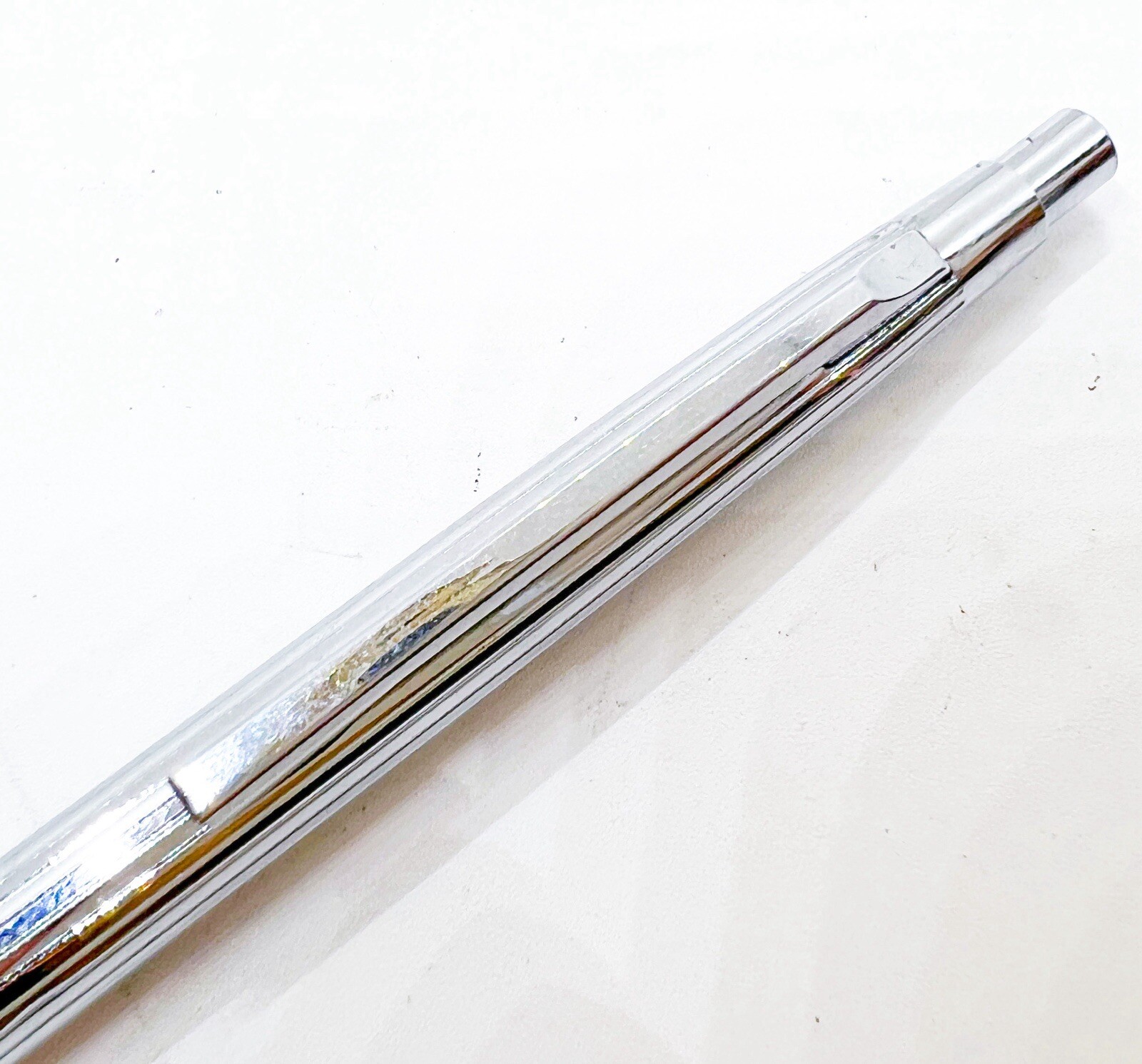 Vintage Pentel PS1045 Mechanical Pencil 0.5mm Slim Sliding Sleeve Japan