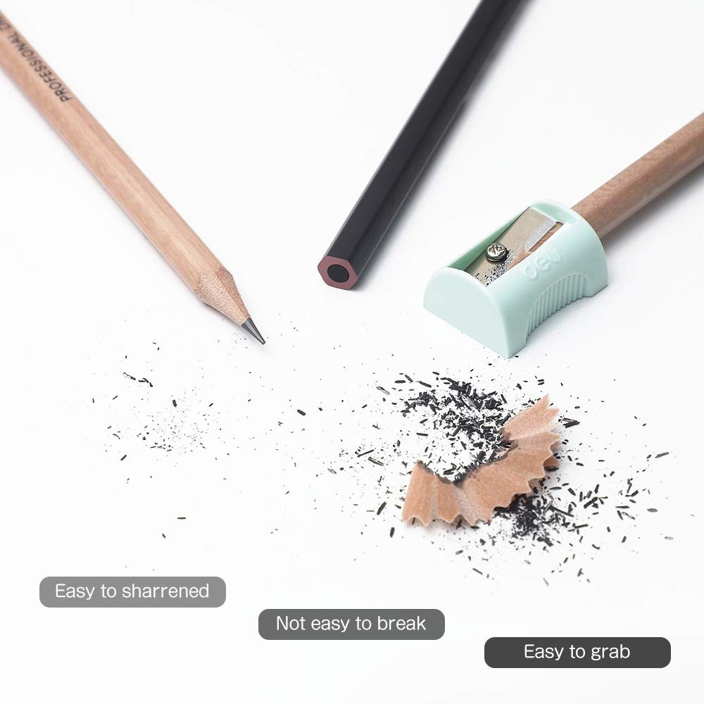 Drawing Pencils, Sketch Pencils Graphite 12B 8B 7B 6B 5B 4B 3B 2B B HB Black