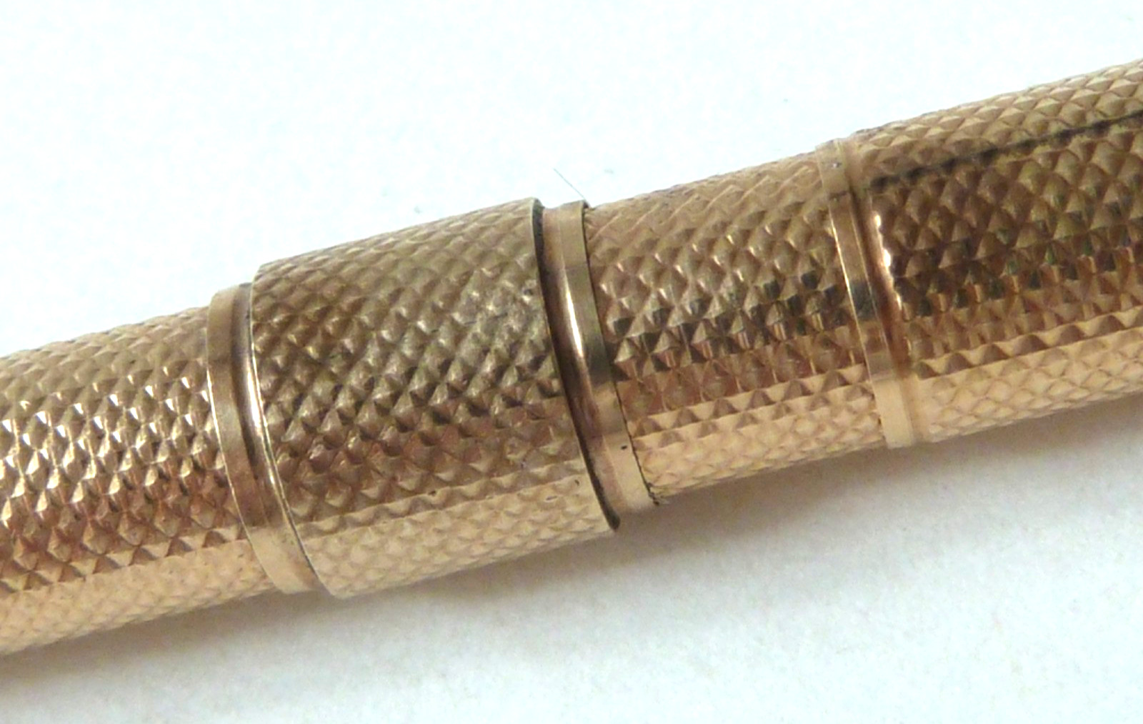 TODD & CO COMBINATION 10 K GOLD MECHANICAL PENCIL/DIP PEN 14 K GOLD NIB IN BOX