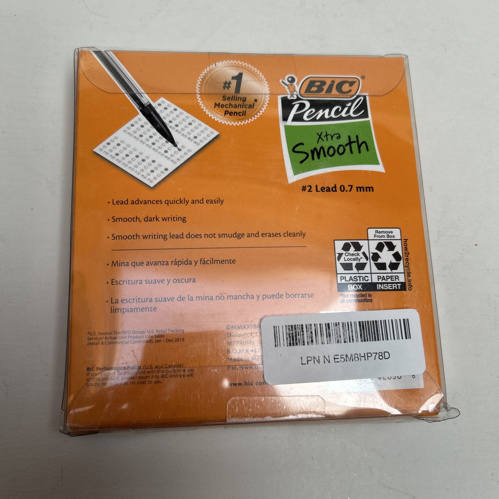 Xtra-Smooth Mechanical Pencils with Erasers Medium Point (0.7Mm) Bulk Mechanic