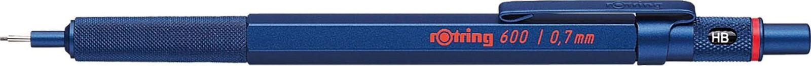 Rotring 600 Iron Blue sharp pencil 0.7mm