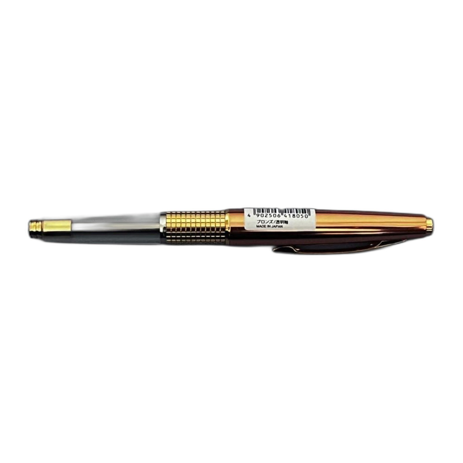 Pentel Kerry Mechanical Pencil Tokai Limited Bronze Clear Gold Trim 0.5mm Japan