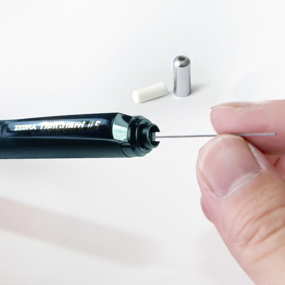 0.5mm DelGuard Mechanical Pencil Lead Refill – 12 Graphite Leads, Unbreakable