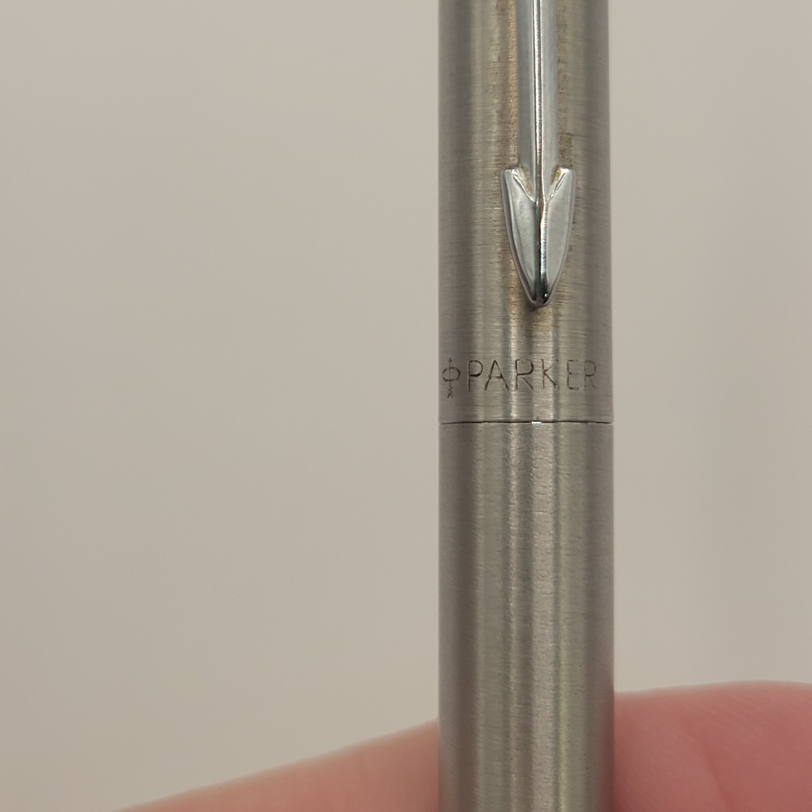 Vtg Parker Stainless Steel Classic Flighter Twist Mechanical Pencil QC 1980s USA