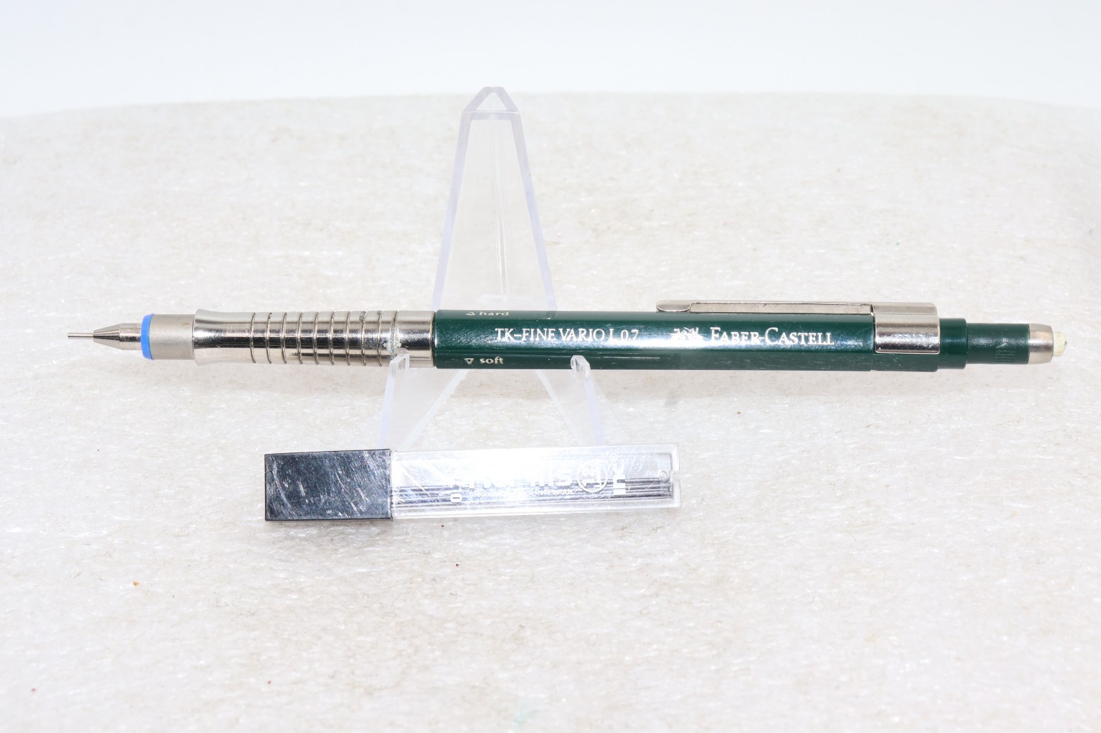 Faber Castell Tk Fine Vario L 0.7mm Drafting Mechanical Pencil with 12 Leads