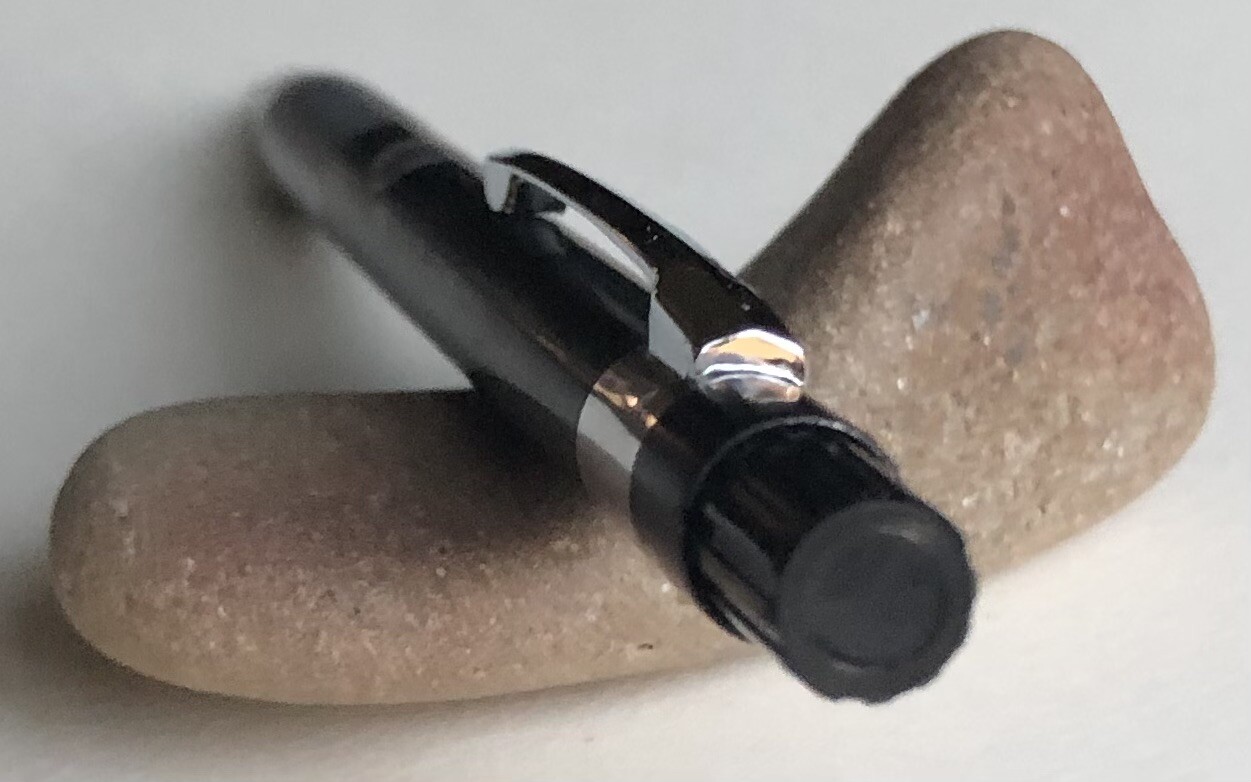 Vintage TOMBOW 500 M23 Mechanical Pencil .5mm Lead Sticker NOS Black Metal Japan