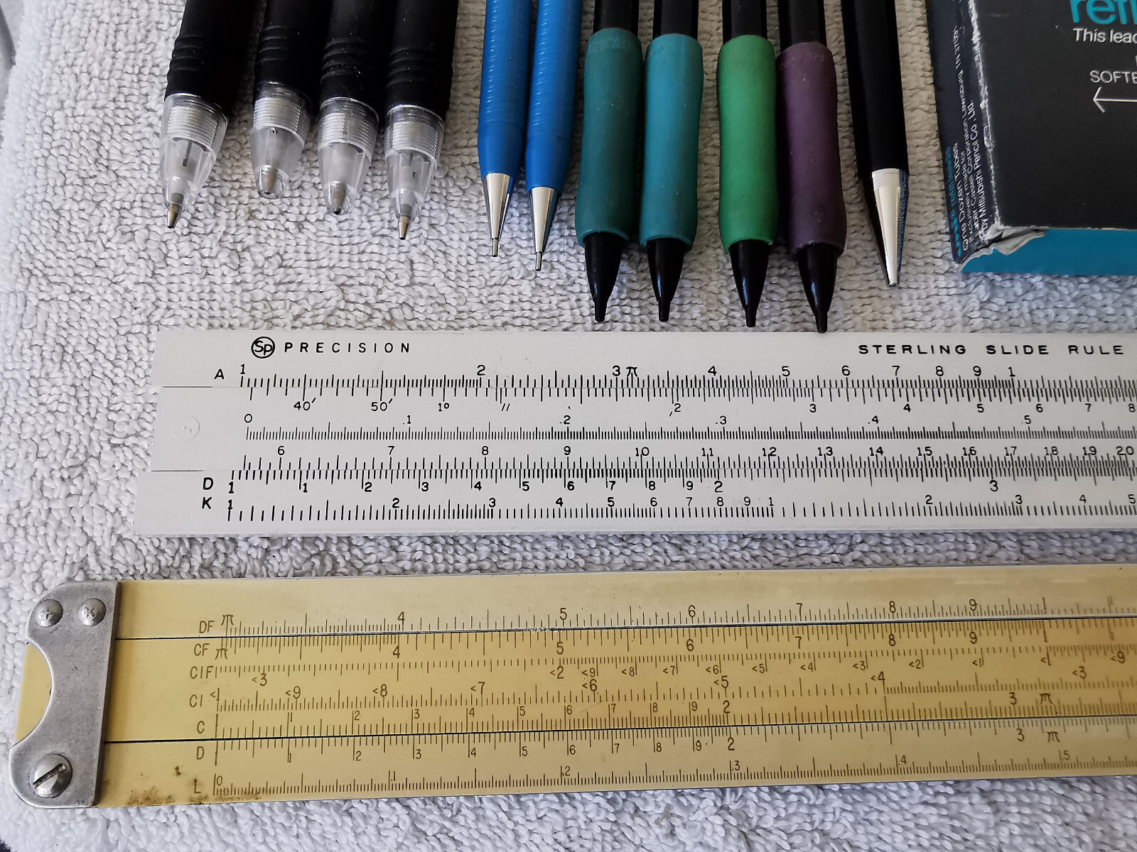 Huge Lot Mechanical Pencils Leads Erasers Zebra Castell RoseArt K+E Paper Mate