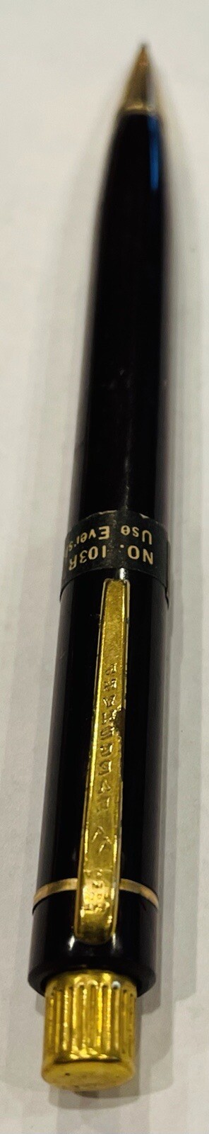 Eversharp Black Mechanical Pencil Repeater 103R Vintage 5.25” Long Made USA