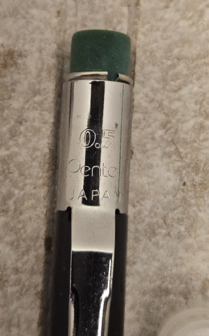 Vintage Pentel PD345 Quicker Clicker 0.5mm Mechanical Pencil Box of 11