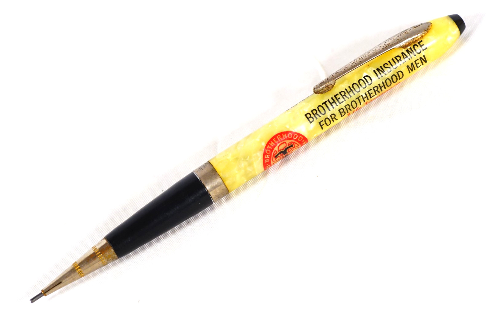 Brotherhood Railroad Trainmen Insurance Galesburg Ill Advertising Lead Pencil