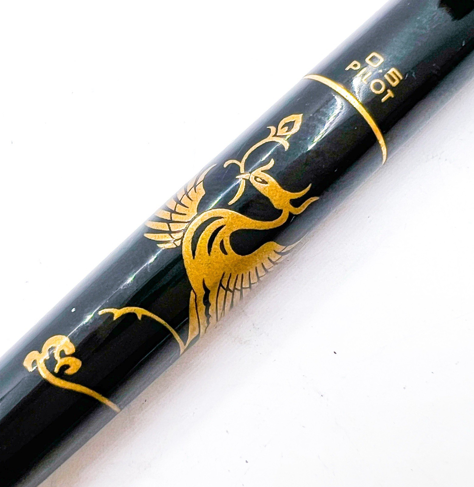 Pilot Kokkokai Phoenix mechanical pencil Makie urishi brass Barrel Functional