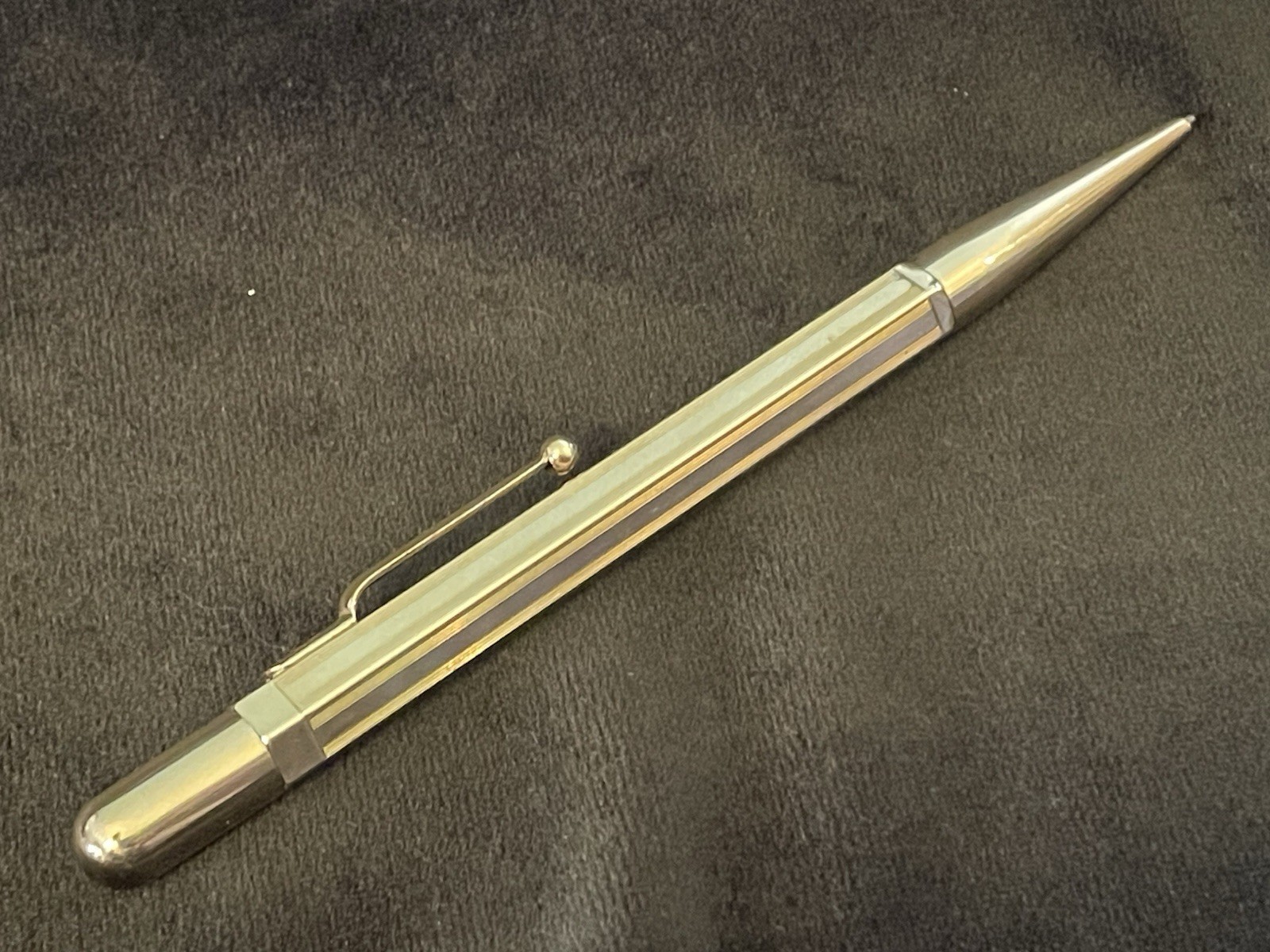 Gold Filled 1930 Mabie Todd Fyne Poynt 5” Mechanical Pencil 22g 🌺🌺
