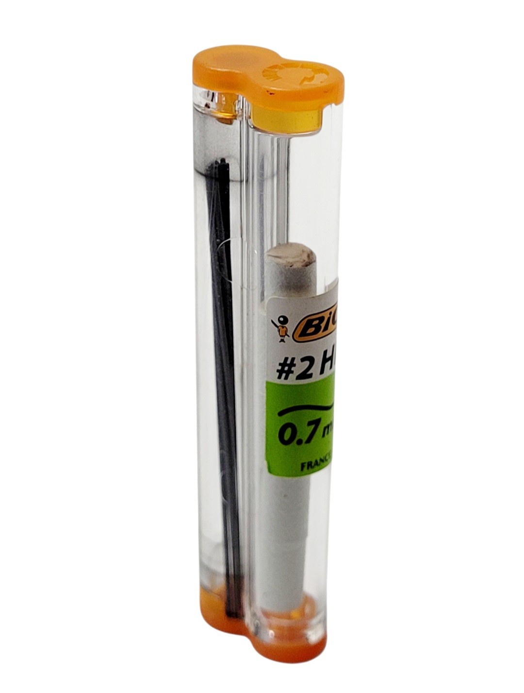 BIC #2 HB Mechanical Pencil 0.7mm Lead Refills And Erasers (1) One Tube Only