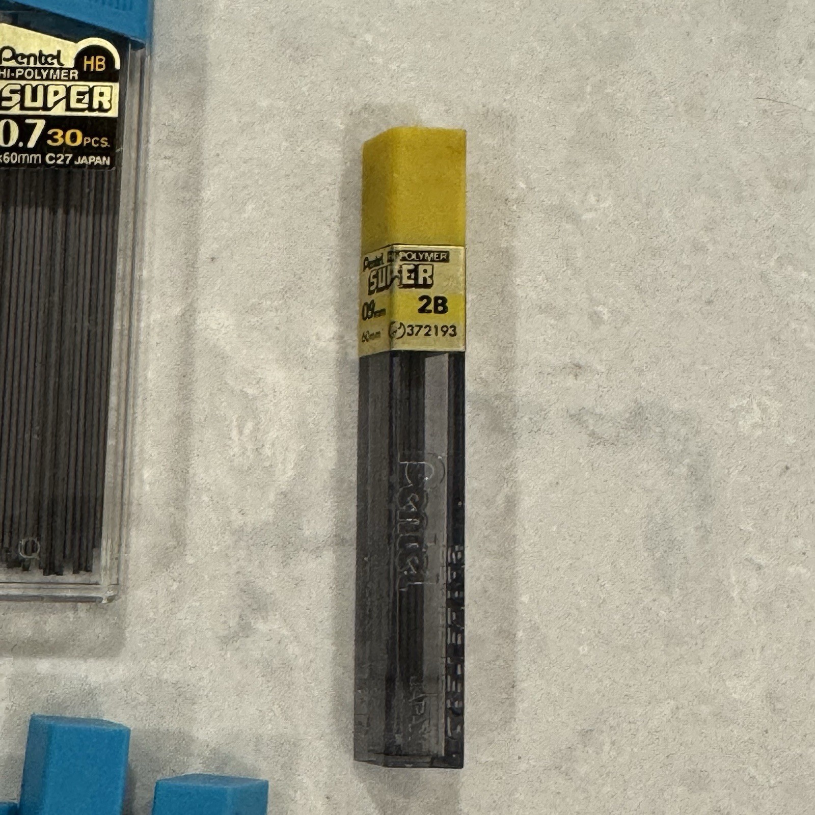 VTG MECHANICAL PENCIL REFILL LEADS 0.7mm 12 TUBES AND PENTEL ERASER REFILLS!!!