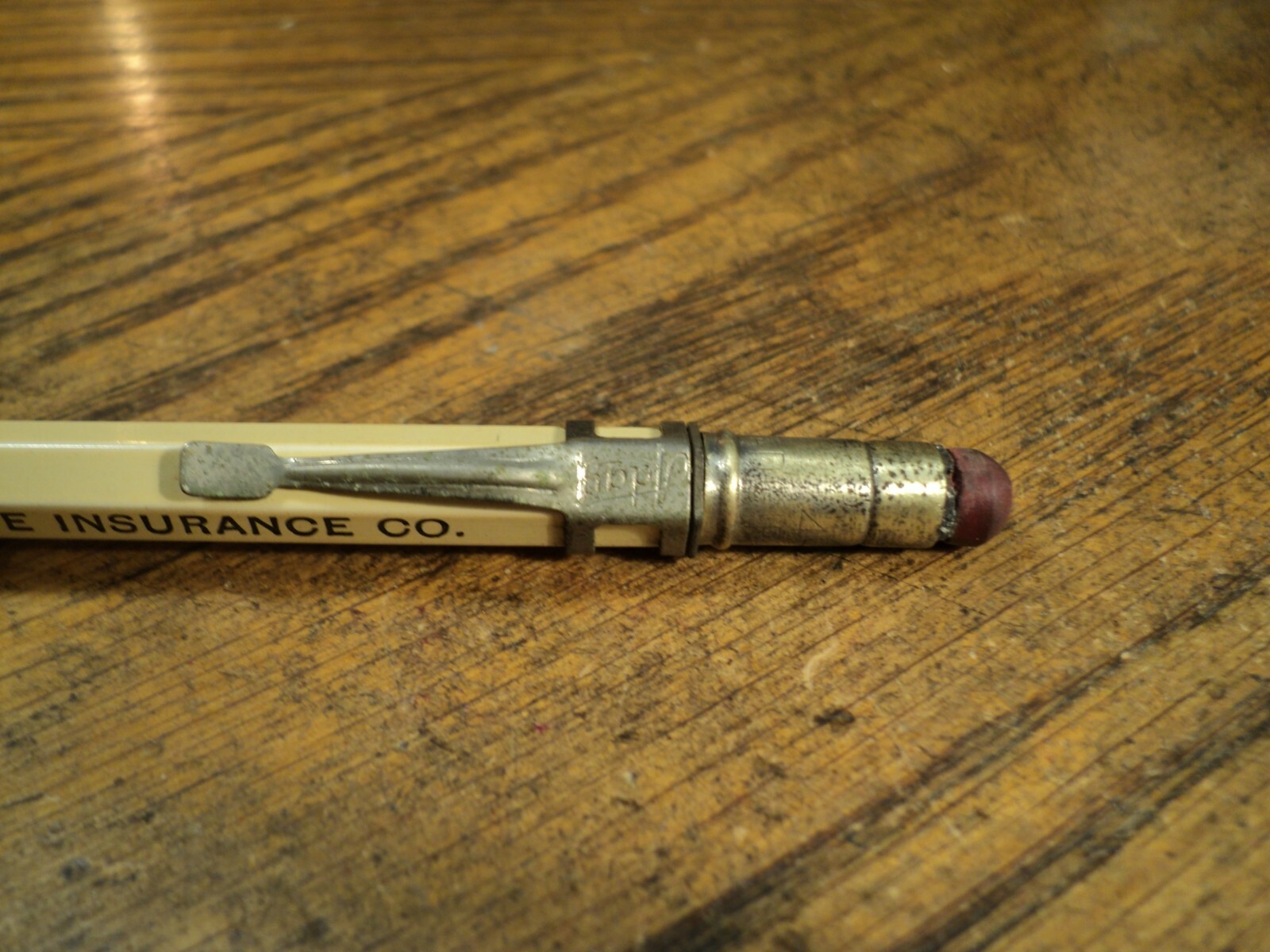 Vintage ADGIF Mechanical Pencil No. 4-47 Victory Life Insurance Co Topeka Kans