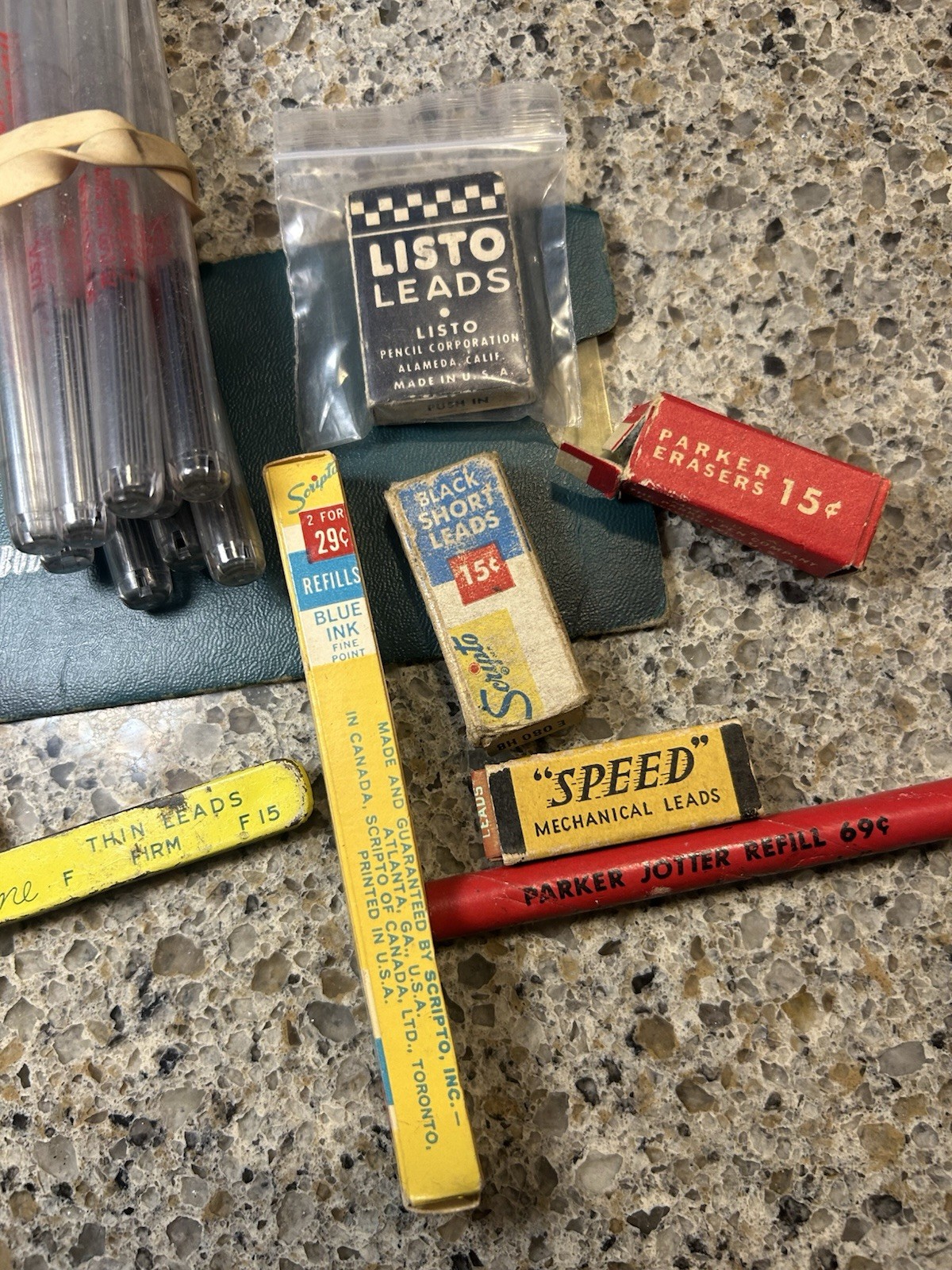 Vintage Drafting Pencil Lead Lot – Koh-I-Noor, Faber, Script, Mechanical Pencils