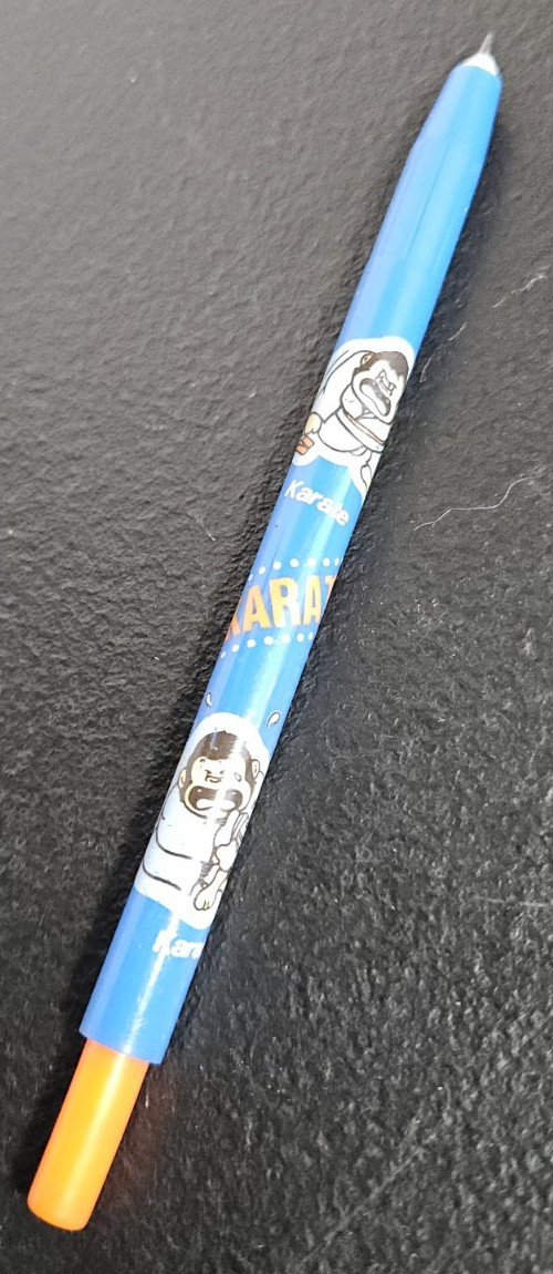 KARATE, ANIME MECHANICAL PENCIL. MOSU PENCIL CO. TAIWAN