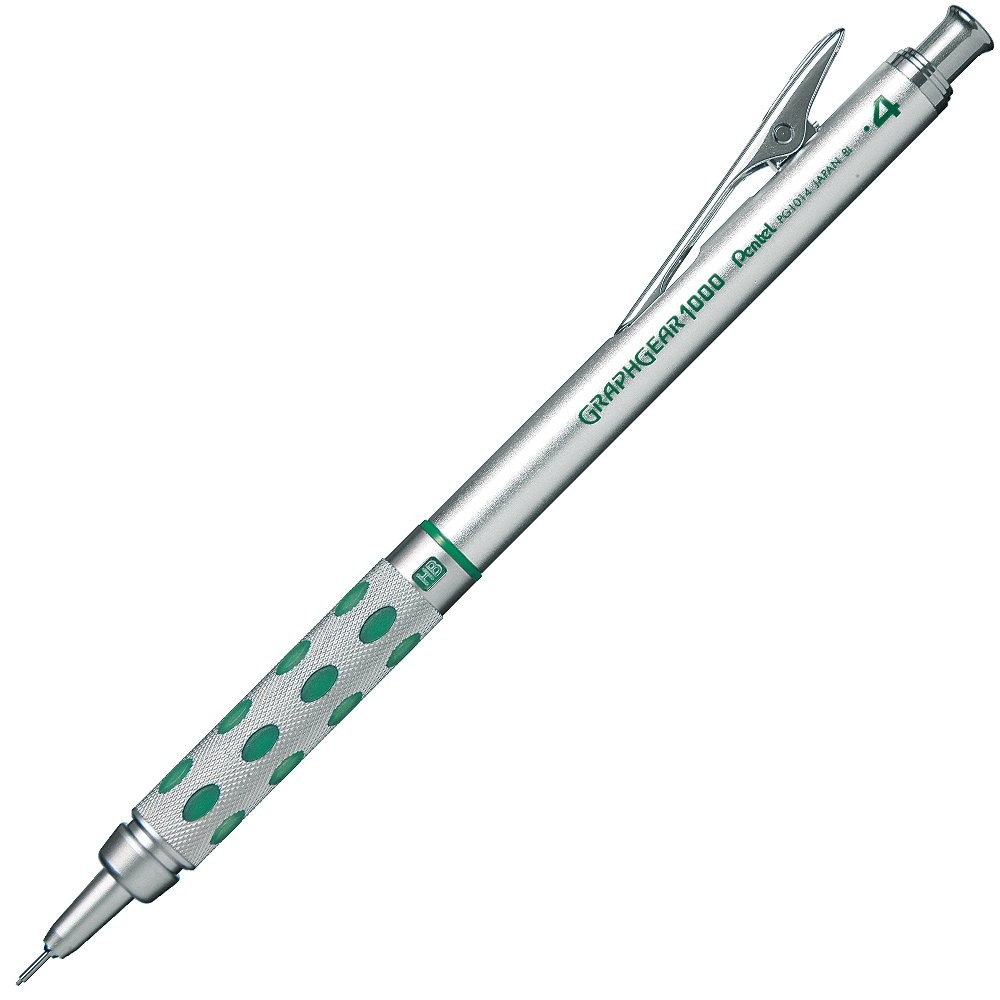 Graph Gear 1000 Mechanical Pencil 0.3mm Brown Rubber Grip Drawing Tool