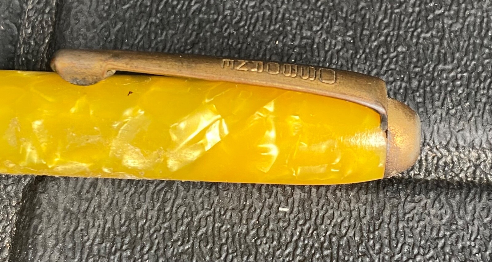 1940’s OSBORNE Marble / Celluloid & Metal Mechanical Pencil Made In USA *NICE*