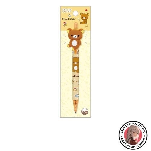 San-X Rilakkuma Mascot Mechanical Pencil PH25001 140 x 10 mm