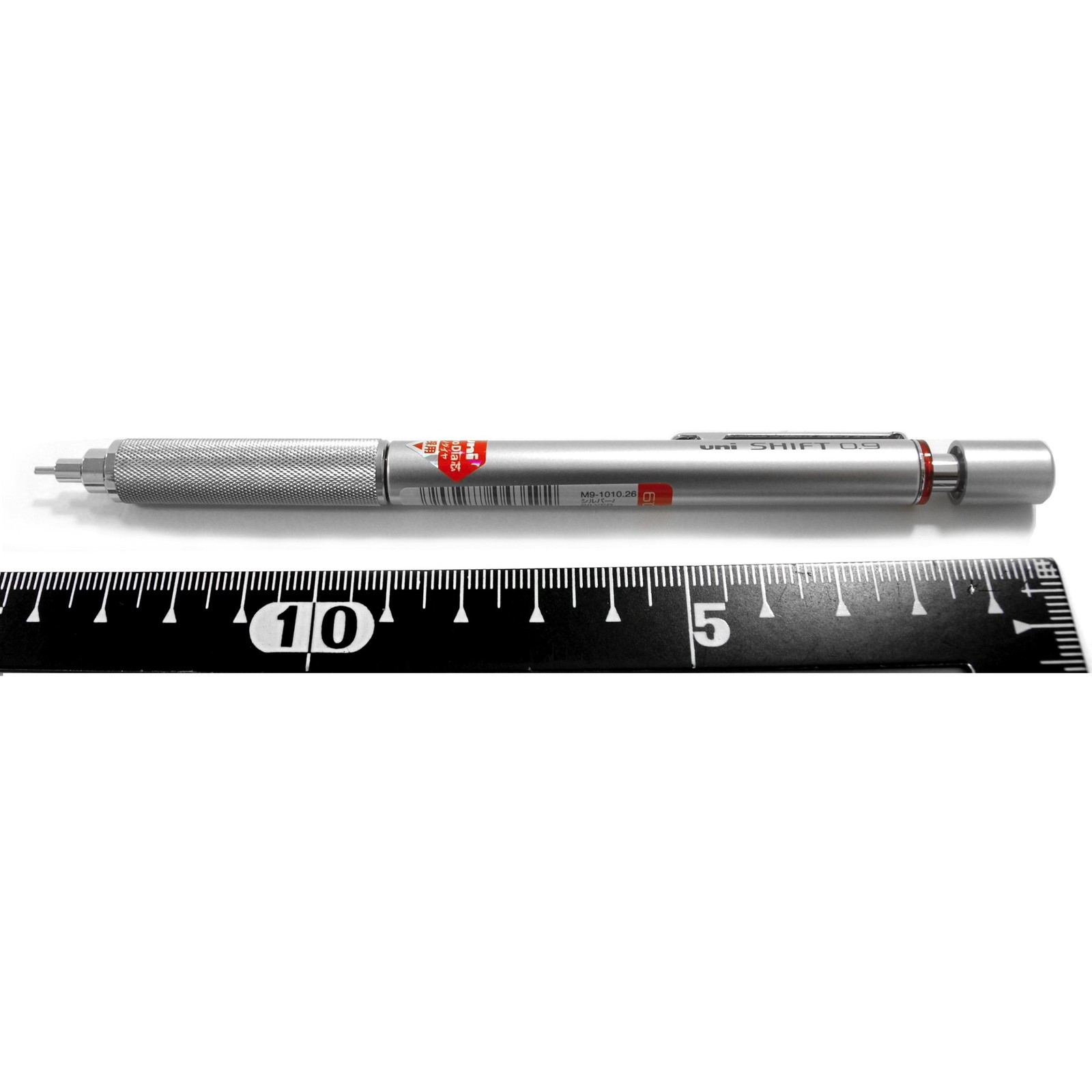 Uni Shift Pipe Lock Mechanical Pencil 0.7mm Non Slip Grip Stable Writing Tool