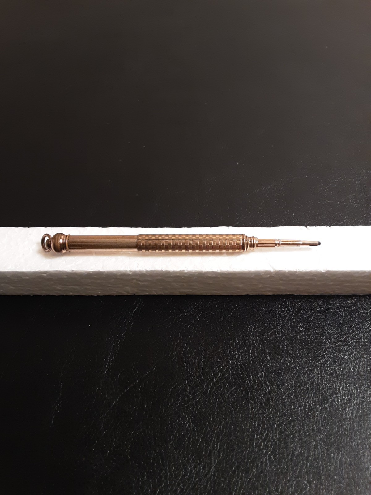 Vintage telescoping mechanical pencil / Unbranded