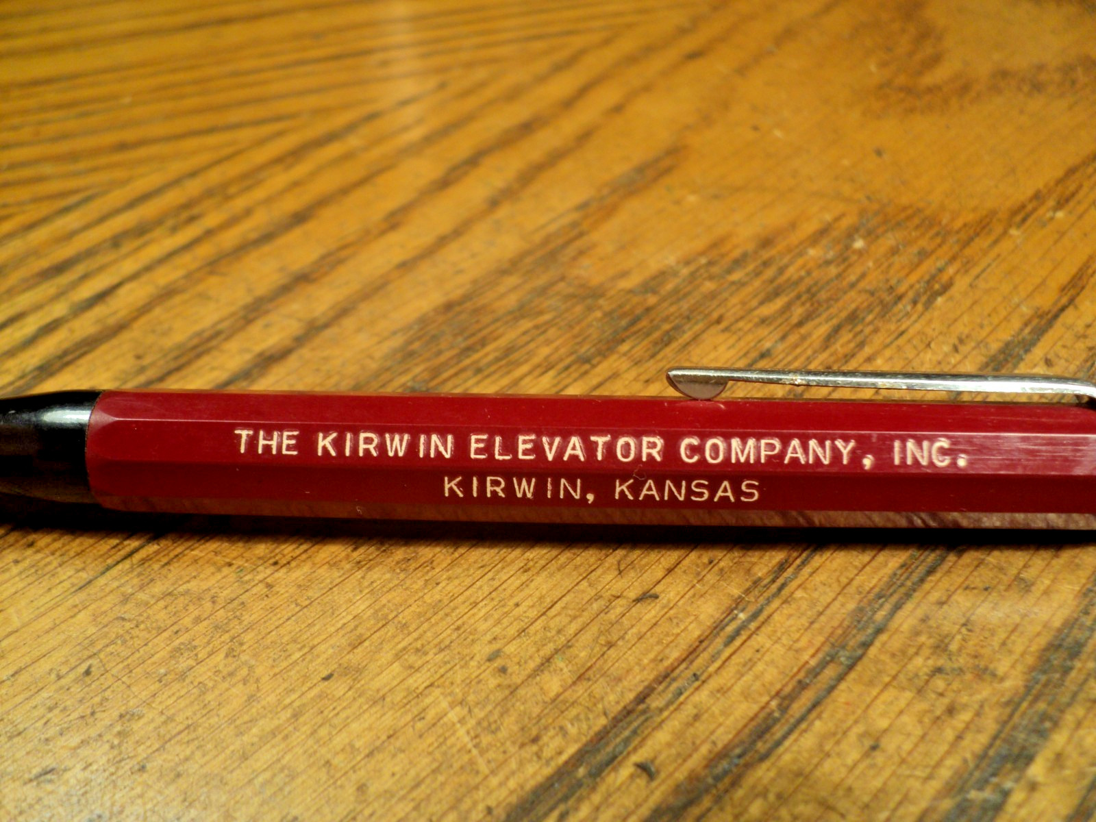 Vintage Autopoint Mechanical Pencil Kirwin Elevator Company 5-5/8″ Long USA
