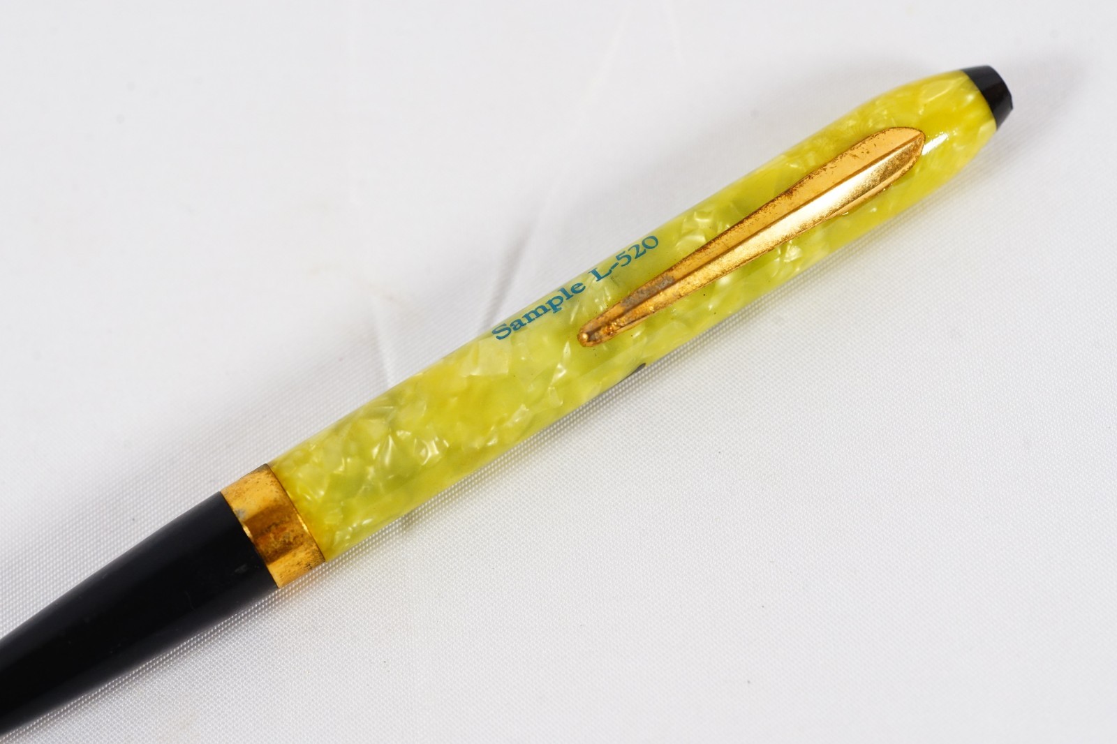 1930’s Sample Mechanical Pencil Friendly Finance Co Marbled Celluloid 1.18MM