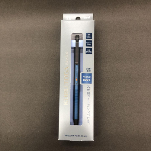 KURUTOGA METAL Mitsubishi Pencil UNI new Phantom Gray Nocturne Black Silent Blue