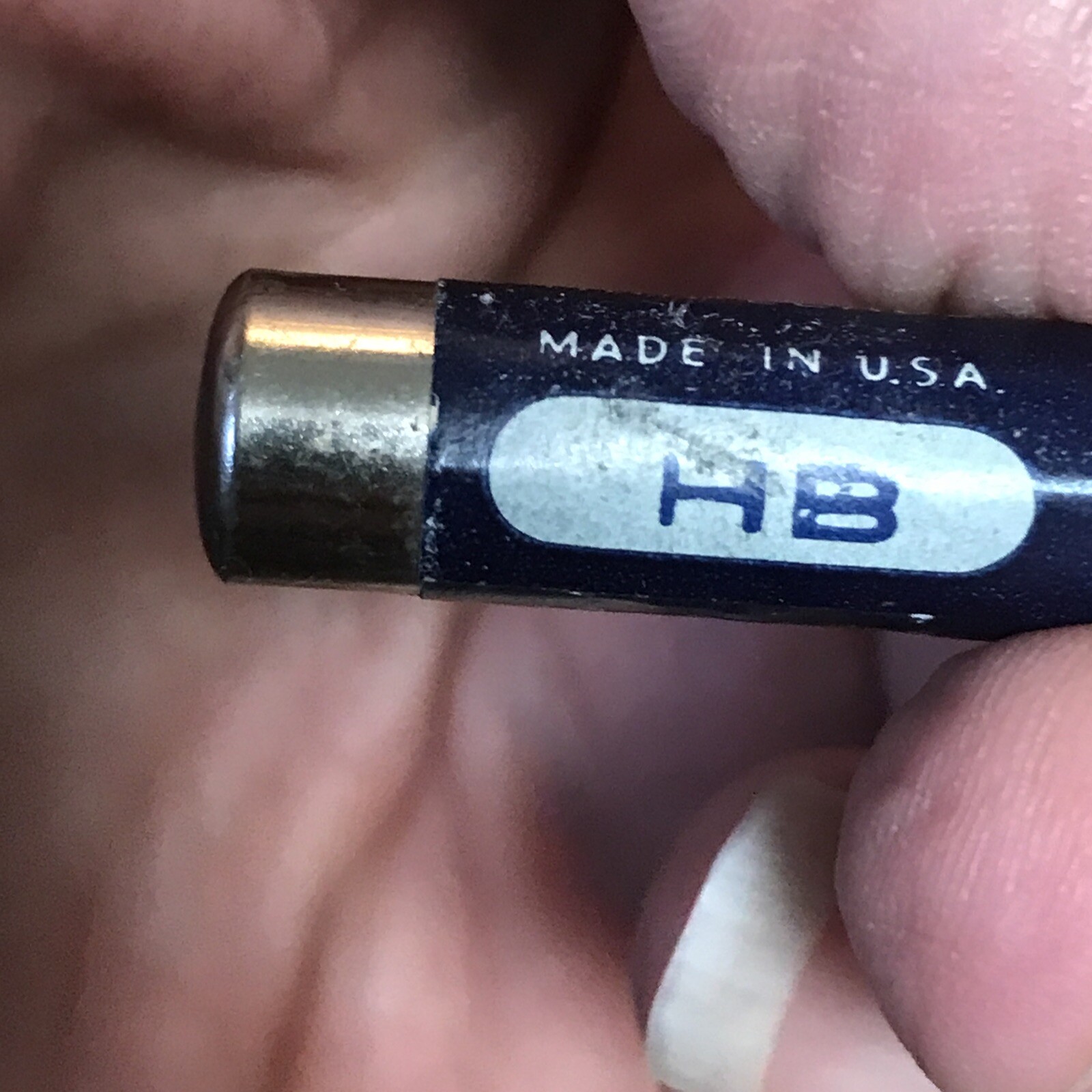 Vintage Velvet HB Mechanical Pencil Lead Tube USA 6 Leads