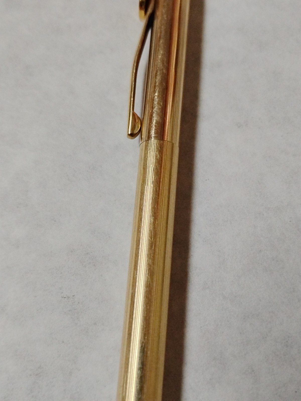 VTG Cross 1/20 10K Gold Filled Mechanical Pencil Personalized Emblem J&H #L3
