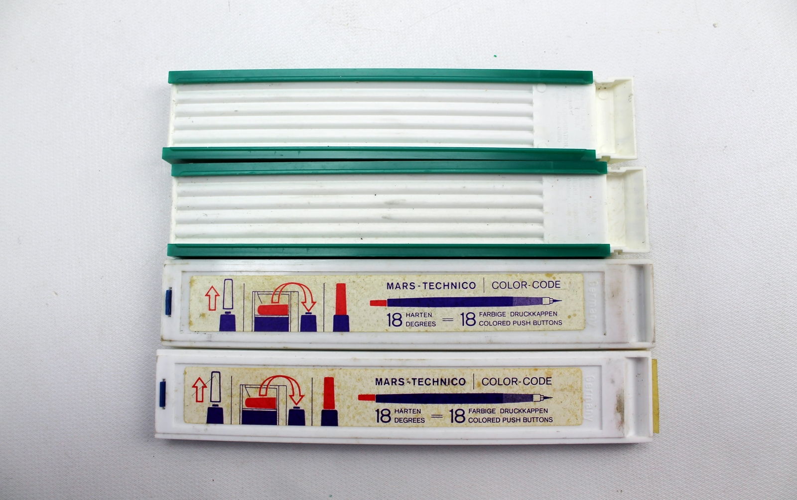 Vintage Mars Technico 200-H 200-2H & Eagle Turquoise 2375 F HB Drawing Lead Lot