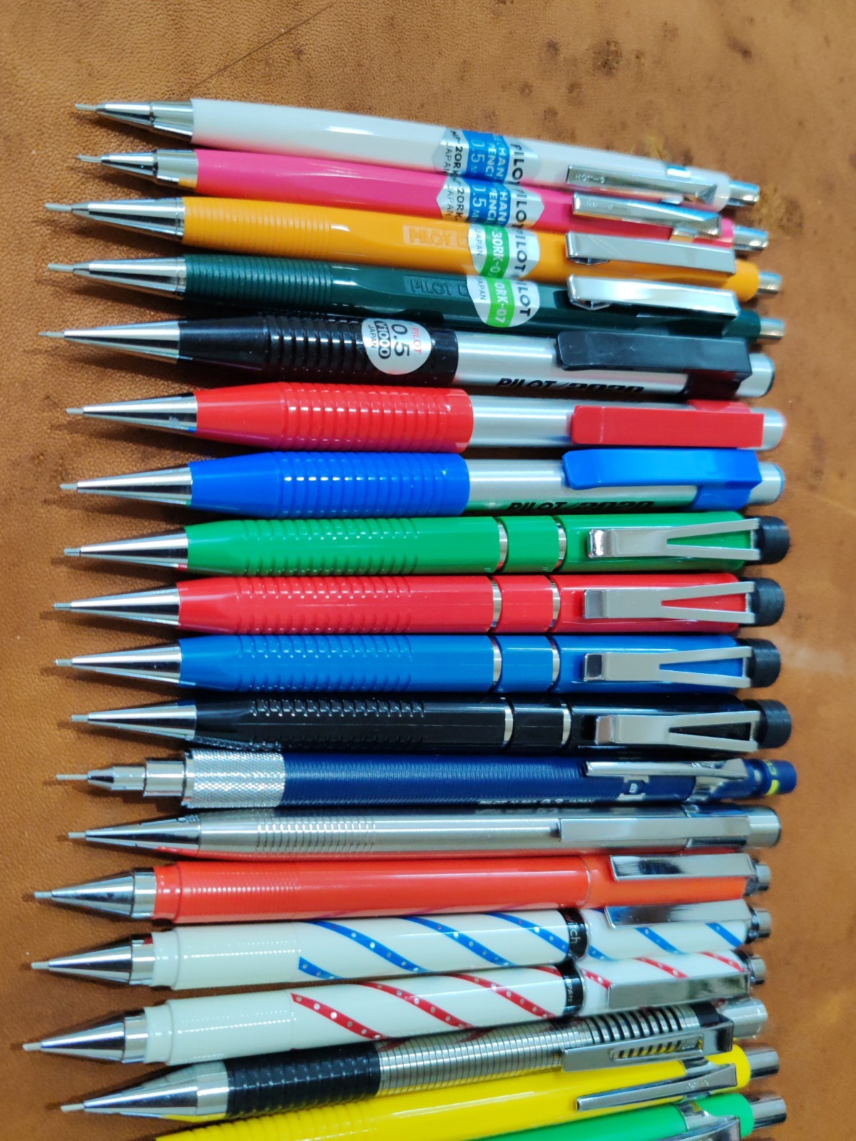 NOS VINTAGE PILOT Mechanical Pencil RARE Collection JAPAN Lot Of 25 PCS