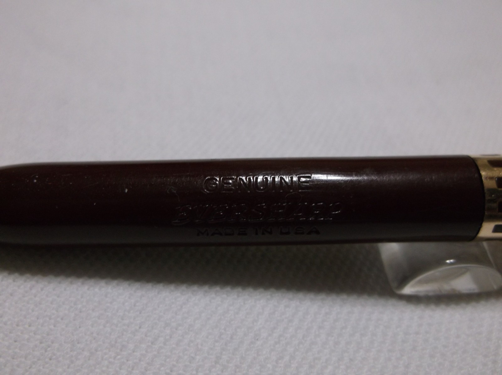 VINTAGE WAHL EVERSHARP CORONET BURGUNDY / GOLD REPEATER PENCIL / 1.18 mm LEAD