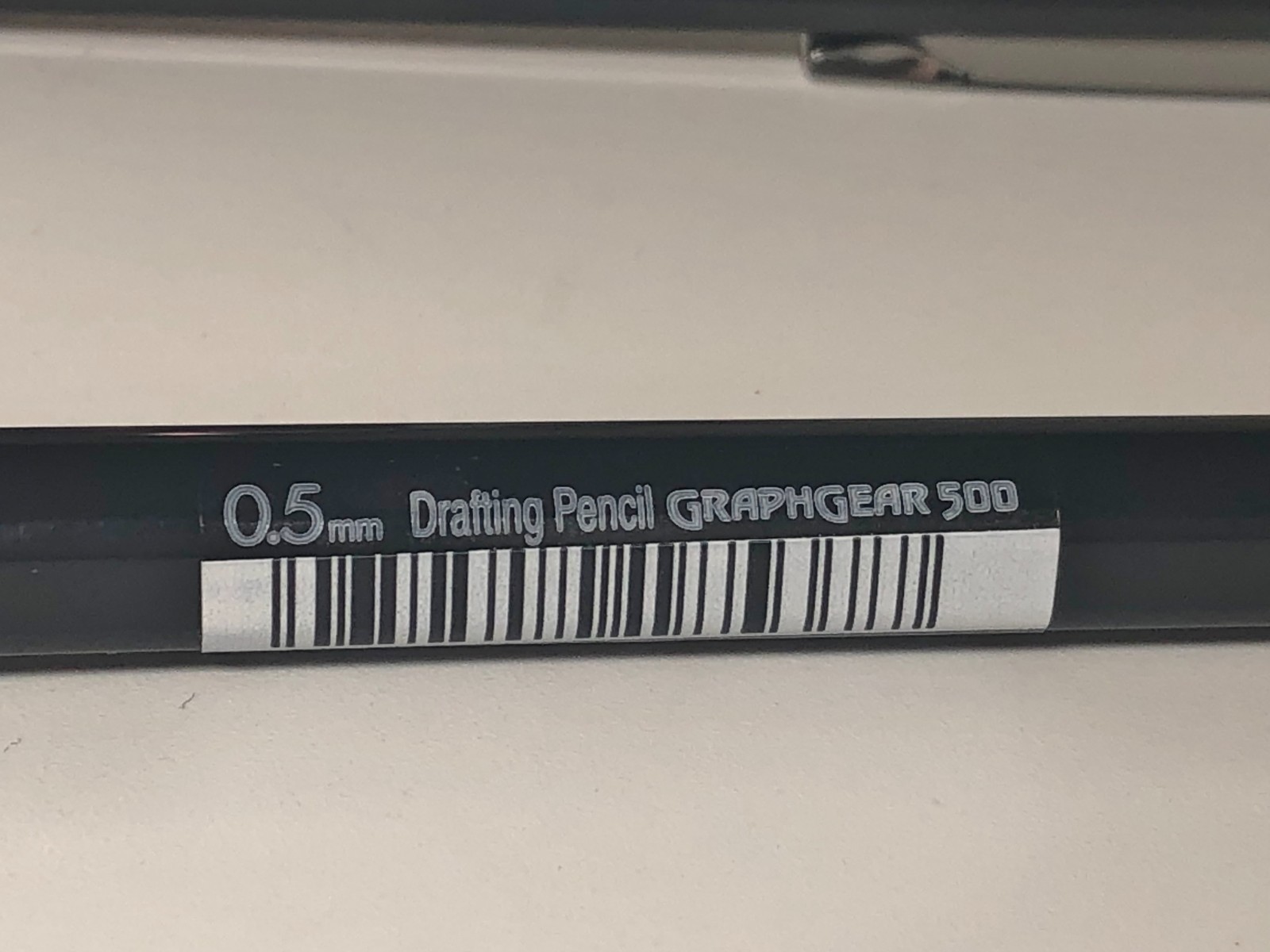Pentel Graph Gear 500 Automatic Drafting Pencil Black Silver PG525A Lot of 2