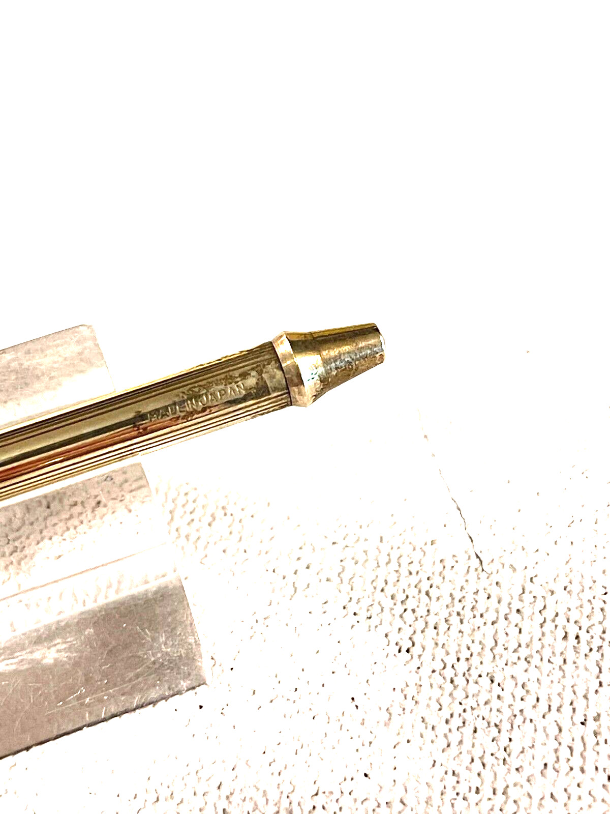 Vintage 3″ MIdget twist Gold Pencil “Made in Japan” 1.1 m lead Excellent Case