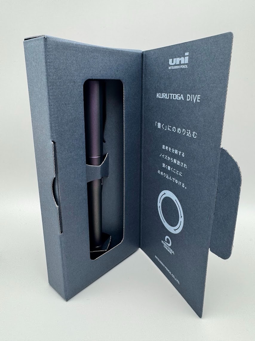 Uni Kuru Toga Dive Aurora Purple 0.5mm Mechanical Pencil M5-5000 Kurutoga New