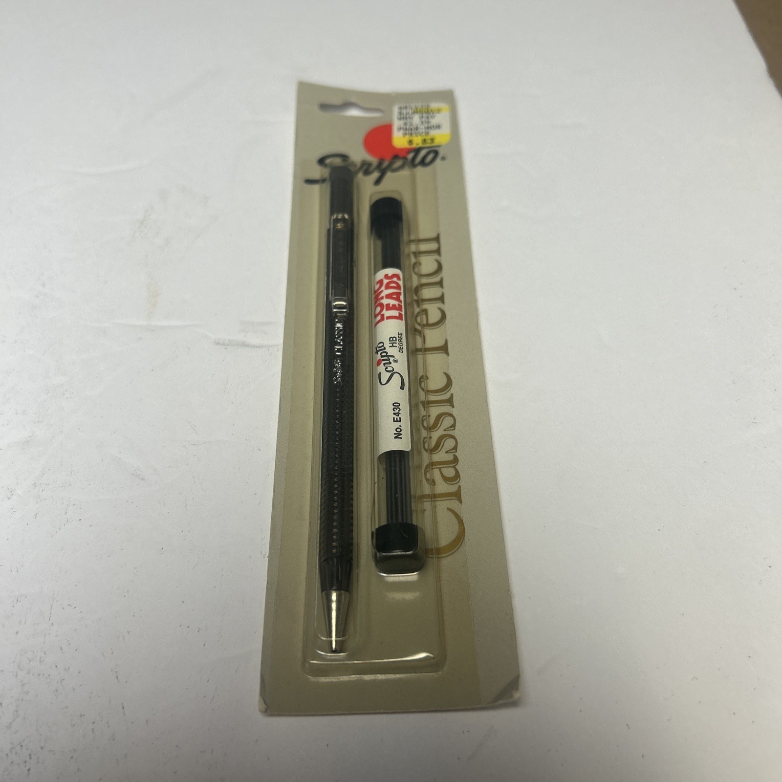 Scripto Classic Mechanical Pencil B319 Vintage 1989 New NOS