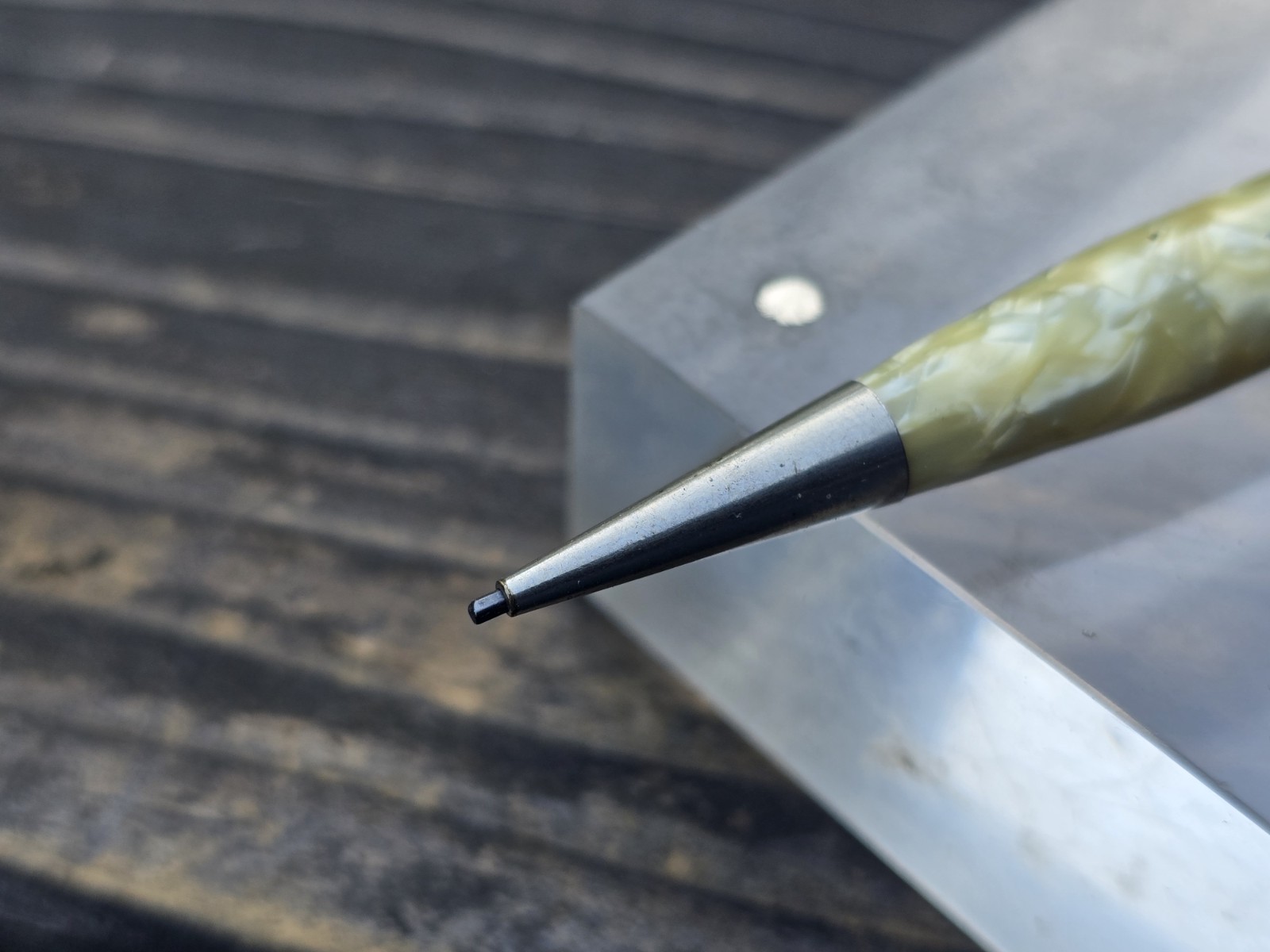 Vtg. Ritepoint Mechanical Pencil Creston Iowa, Vernon Co. Newton J. C. Elliott