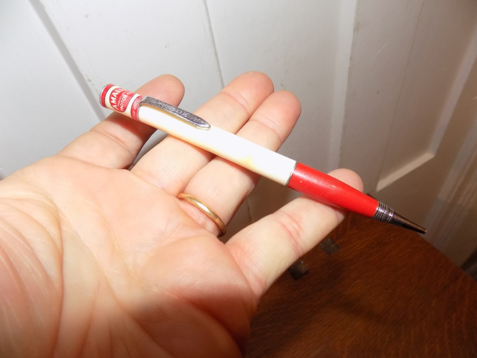 Vintage Amalie Motor Oil Ritepoint Mechanical Pencil