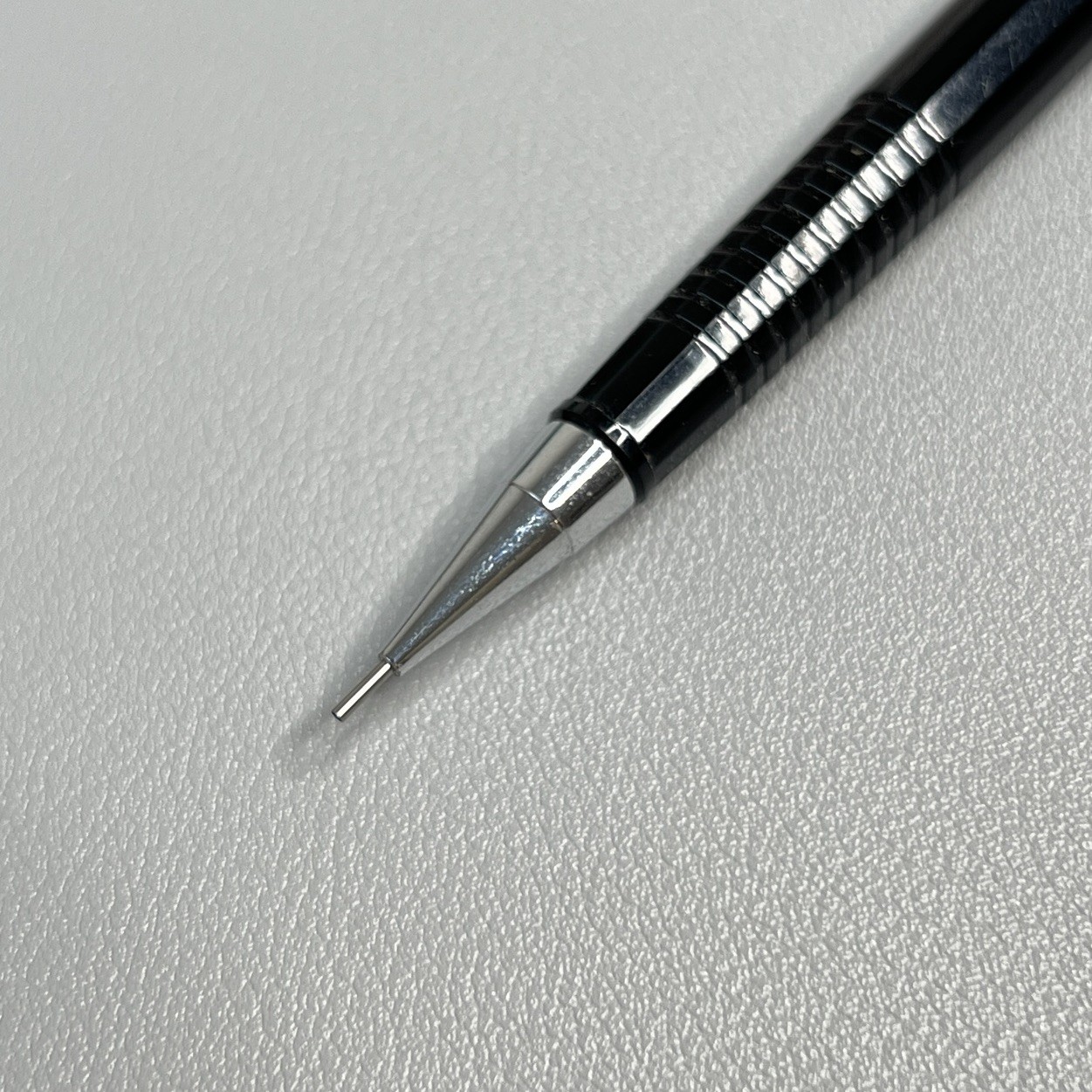 Vintage Micro Korea Q-Tech 7-135 Mechanical Pencil 0.5mm Black Drafting RARE 90s